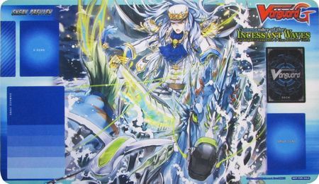 Cardfight Vanguard Playmat - Commander of the Incessant Waves