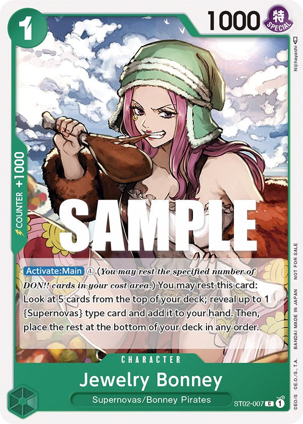 Jewelry Bonney (Tournament Pack Vol. 3) [Participant] [One Piece Promotion Cards]
