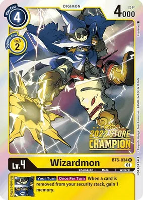 Wizardmon [BT6-034] [2022 Store Champion]