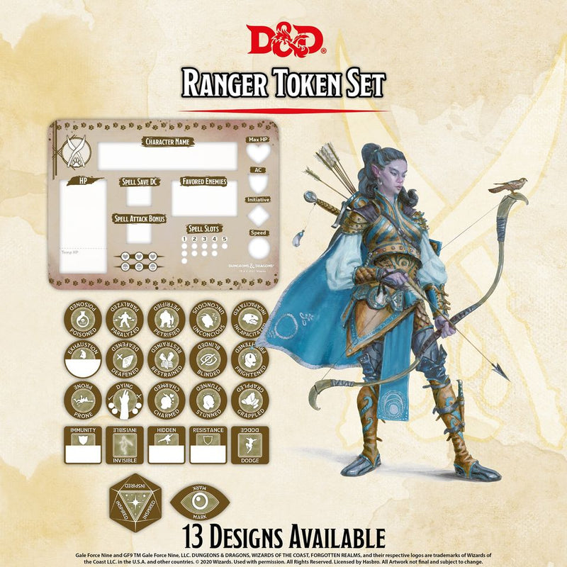 D&D Token Set: Ranger