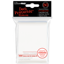 Ultra Pro - White Deck Protector Sleeves - 66mmx91mm