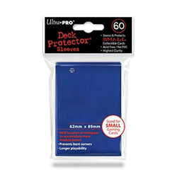 Ultra Pro Small Sleeves: Blue 60 Count