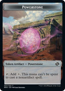 Powerstone // Zombie Double-Sided Token [The Brothers' War Tokens]