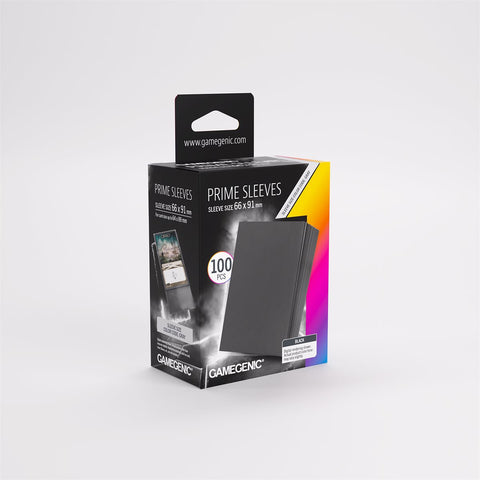 Gamegenic - Sleeves: Gamegenic Prime Sleeves - Black (100)