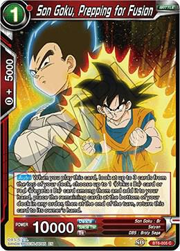 Son Goku, Prepping for Fusion [BT6-005]