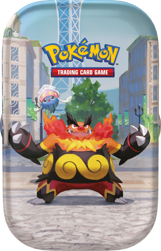 Lumiose City Mini Tin (Emboar & Inkay)