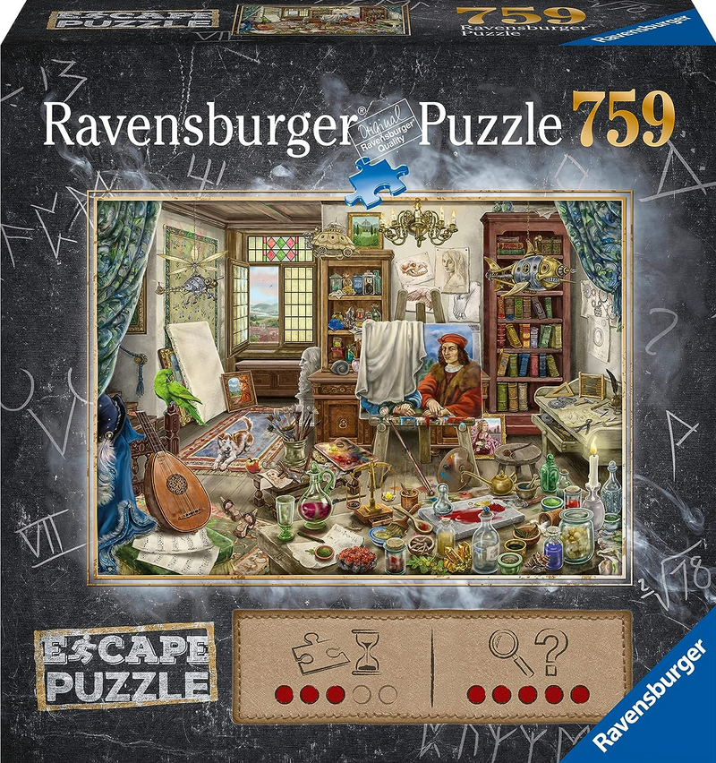 Escape Puzzle 759 Piece: Artist's Studio