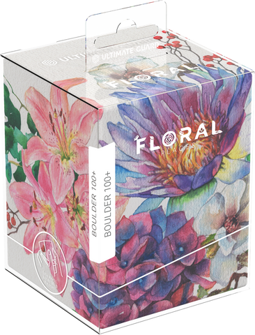 Ultimate Guard - Deck Case 100+ Boulder - Floral Places - Lotus Bloom