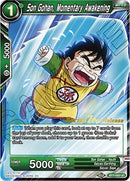 Son Gohan, Momentary Awakening (Series 7 Pre-Release) (BT7-055) [Assault of the Saiyans]
