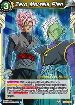 Zero Mortals Plan (Series 7 Pre-Release) (BT7-096) [Assault of the Saiyans]