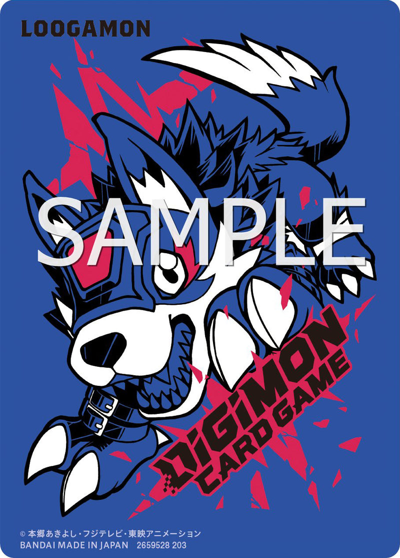Digimon Card Game: Official Sleeves - Loogamon Digimon Card Game: Official Sleeves - Loogamon