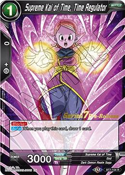 Supreme Kai of Time, Time Regulator (Series 7 Pre-Release) (BT7-104) [Assault of the Saiyans]
