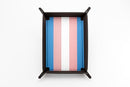 Pride Folding Dice Tray - Transgender Pride Flag