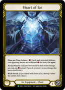 Heart of Ice (Golden) [FAB053] (Promo)  Cold Foil