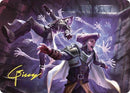 Grave Pact Art Card (Gold-Stamped Signature) [Commander Masters Art Series]