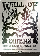 Wall of Omens (Rainbow Foil) [Secret Lair Drop Series]