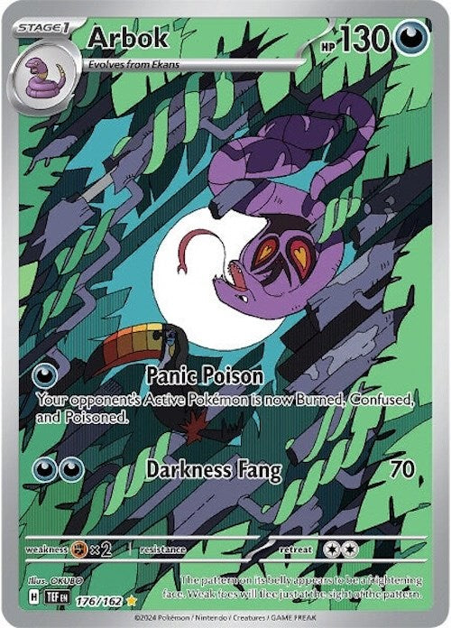 Arbok (176/162) [Scarlet & Violet: Temporal Forces]