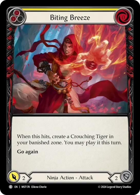 Biting Breeze (Yellow) [MST174] (Part the Mistveil)