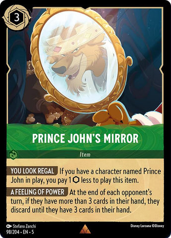 Prince John's Mirror (98/204) [Shimmering Skies]