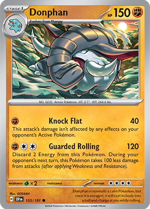 Donphan (103/191) [Scarlet & Violet: Surging Sparks]