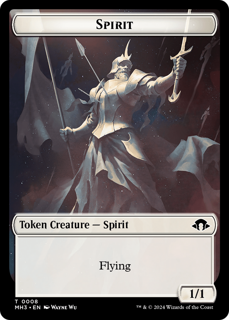 Eldrazi Spawn // Spirit (0008) Double-Sided Token [Modern Horizons 3 Tokens]