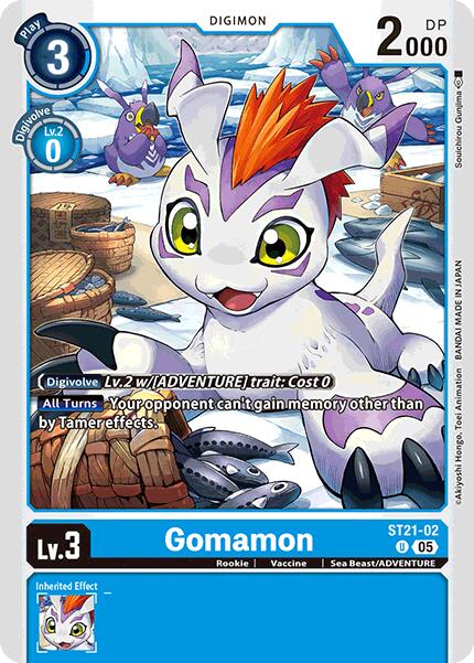 Gomamon [ST21-02] [Starter Deck: Hero of Hope]