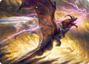 Stormscale Scion Art Card (17/54) (Gold-Stamped Signature) [Tarkir: Dragonstorm Art Series]