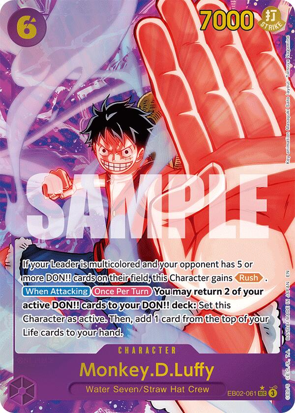Monkey.D.Luffy (061) (Alternate Art) [Extra Booster: Anime 25th Collection]