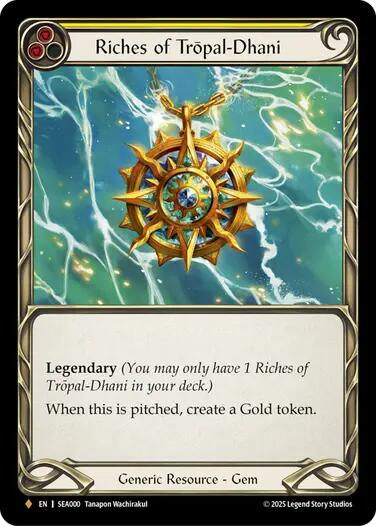 Riches of Tropal-Dhani [SEA000] (High Seas)  Rainbow Foil