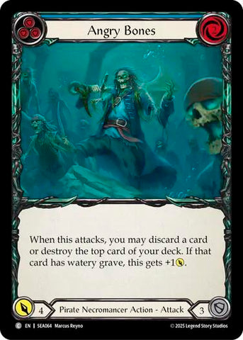 Angry Bones (Blue) [SEA064] (High Seas)