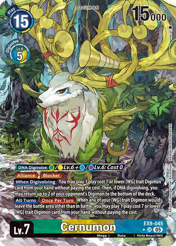 Cernumon [EX9-045] (Alternate Art) [Versus Monsters]