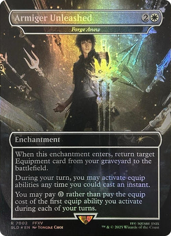 Armiger Unleashed - Forge Anew (Rainbow Foil) [Secret Lair Drop Series]