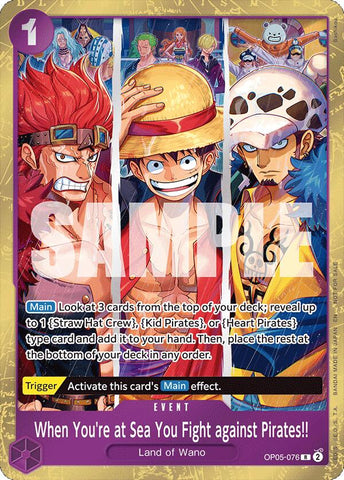 When You're at Sea You Fight against Pirates!! (2025 Pirates League Store Qualifier) [Winner] [One Piece Promotion Cards]