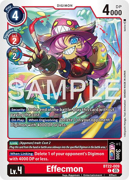 Effecmon [BT22-009] [Cyber Eden]