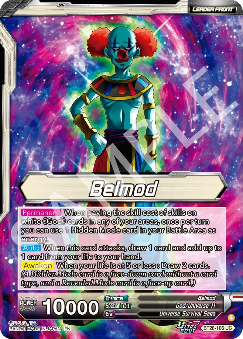 Belmod // Belmod, God of Destruction (BT28-106) [Prismatic Clash]