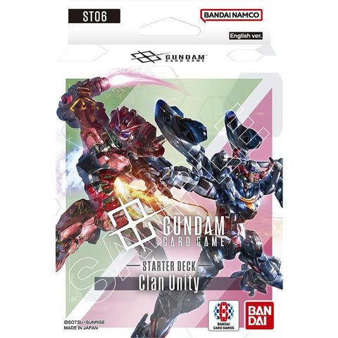 Gundam Card Game - Clan Unity Starter Deck [ST-06] (Limit 1 Per Customer)