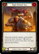 Right Behind You (Blue) [SUP235] (Super Slam)  Rainbow Foil
