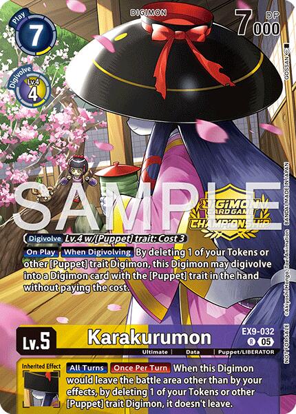 Karakurumon [EX9-032] (Championship 25-26 Season 2 Tamers Pack) [Versus Monsters]