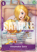 Vinsmoke Sora (CS 25-26 Finalist Card Set 2) [One Piece Promotion Cards]