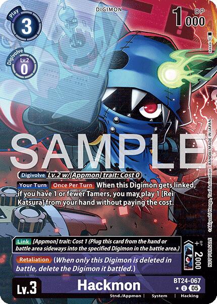 Hackmon [BT24-067] (Box Topper) [Time Stranger]