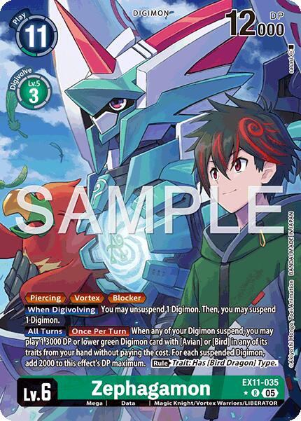 Zephagamon [EX11-035] (Alternate Art) [Dawn of Liberator]