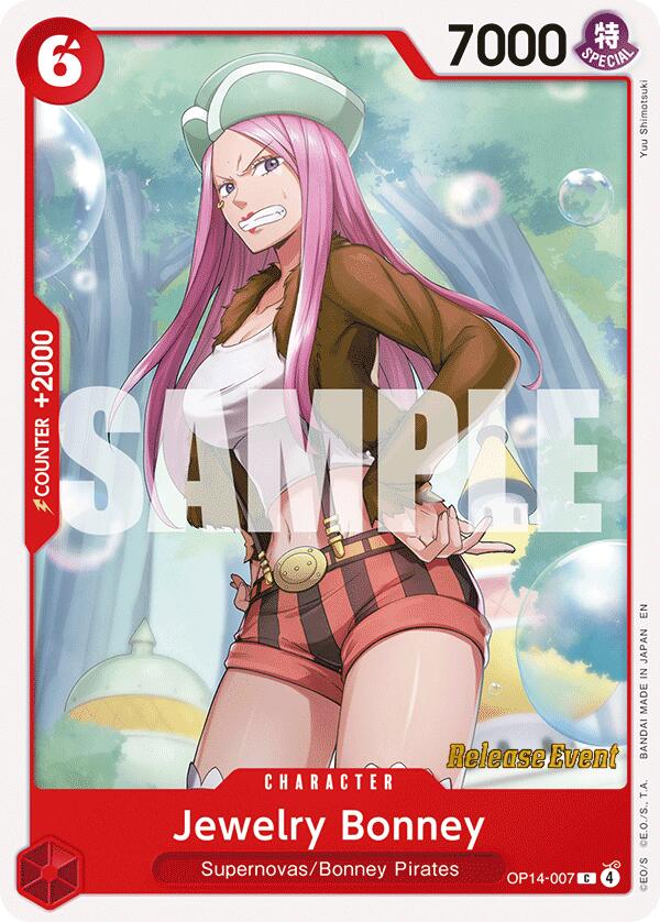 Jewelry Bonney [The Azure Sea's Seven Release Event Cards]