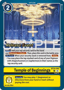 Temple of Beginnings [BT24-093] [Time Stranger Release Events Cards]