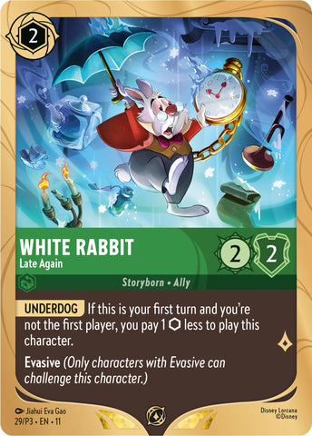 White Rabbit - Late Again (29) [Promo Cards]