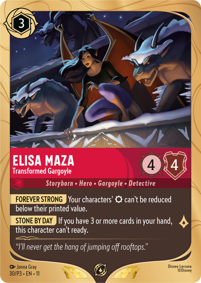 Elisa Maza - Transformed Gargoyle (30) [Promo Cards]