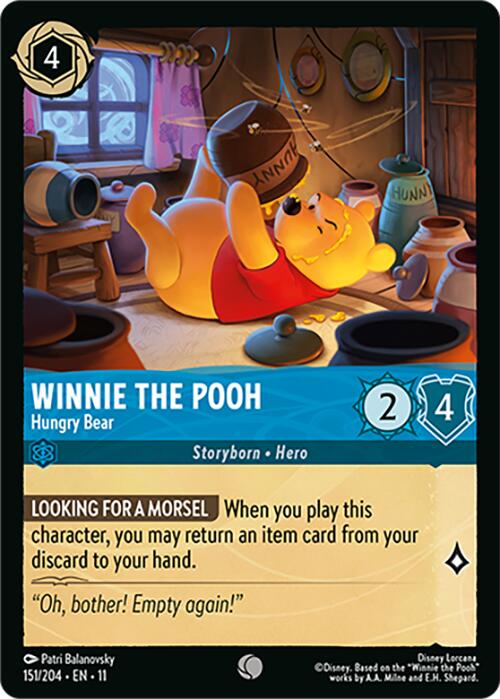 Winnie the Pooh - Hungry Bear (151/204) [Winterspell]