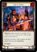 Cut N Carve (Yellow) (Rainbow Foil) [PEN055] (Compendium of Rathe)  Rainbow Foil