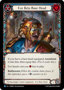 Evo Beta Base Head (Blue) (Cold Foil) [PEN068] (Compendium of Rathe)  Cold Foil
