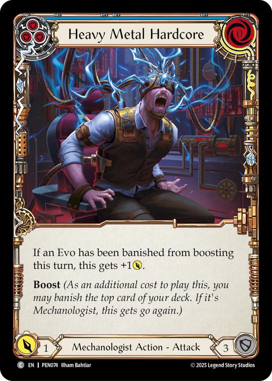 Heavy Metal Hardcore (Blue) (Regular) [PEN074] (Compendium of Rathe)