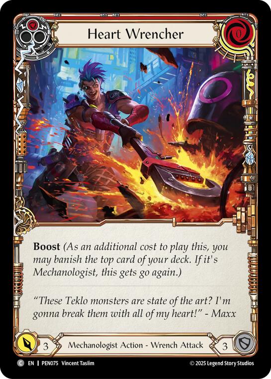 Heart Wrencher (Red) (Regular) [PEN075] (Compendium of Rathe)